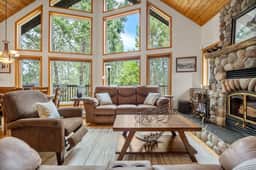Crescent Moon Lodge | A-Frame | Hot Tub | Fire Pit - Image 2