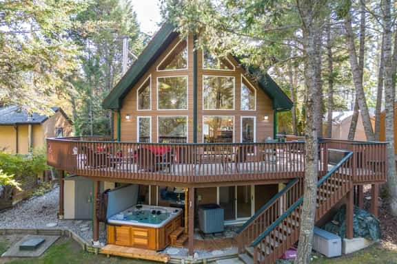 Crescent Moon Lodge | A-Frame | Hot Tub | Fire Pit - Image 1