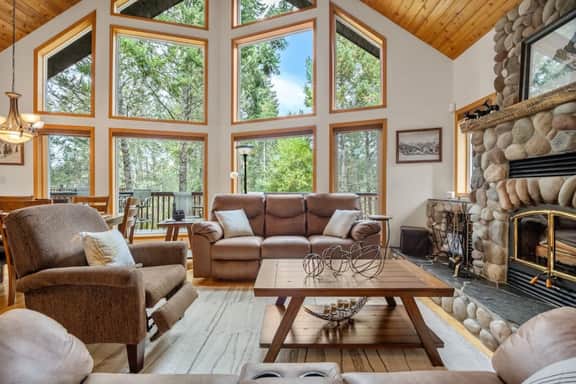 Crescent Moon Lodge | A-Frame | Hot Tub | Fire Pit - Image 2